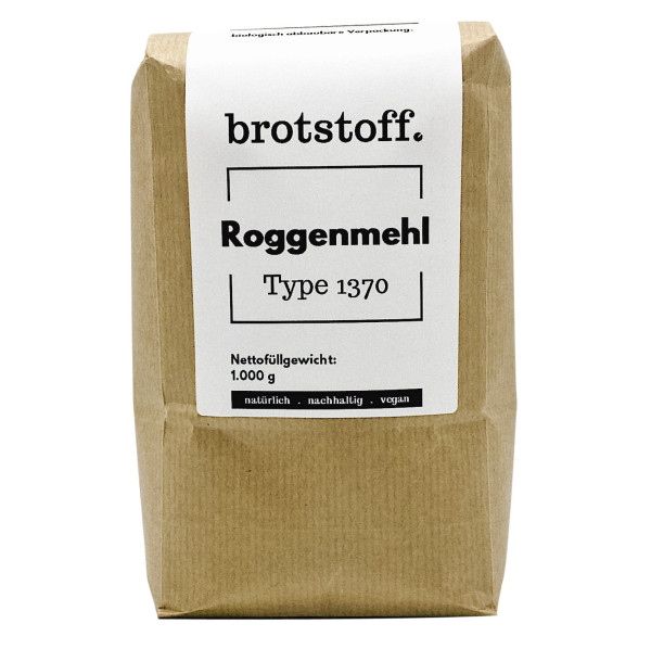 brotstoff - Auszugsmehl - Roggenmehl Type 1370 - Roggenmehl kaufen
