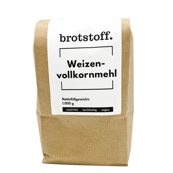 brotstoff - Vollkornmehl - Weizenvollkornmehl - Weizenmehl kaufen - regional