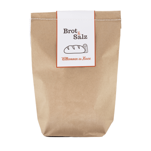 brotstoff - Brotbeutel - Brot und Salz - Einzugsgeschenk - Freisteller