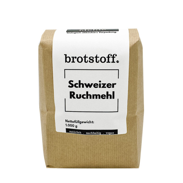 brotstoff - Schweizer Ruchmehl - original aus der Schweiz - Rauchmehl kaufen