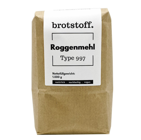 brotstoff - Auszugsmehle - Roggenmehl Type 997 - Roggenmehl kaufen regional