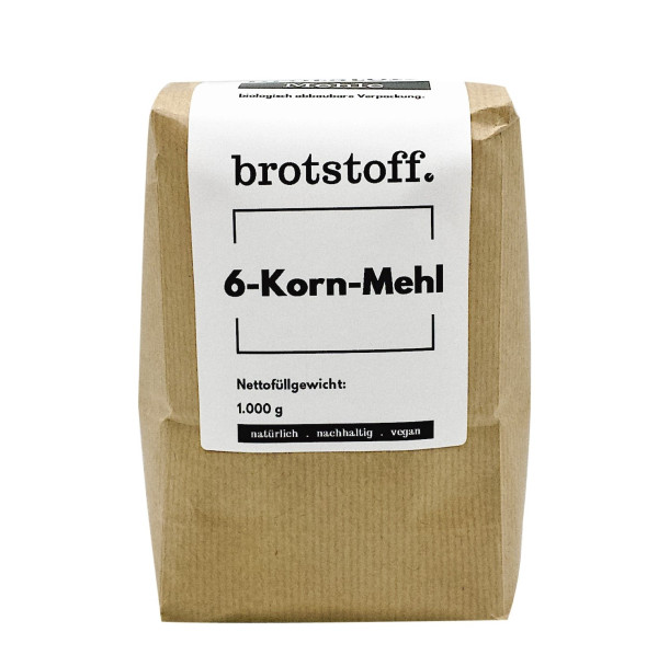 brotstoff - Zutaten - 6 - Korn - Mehl - Backmischungen